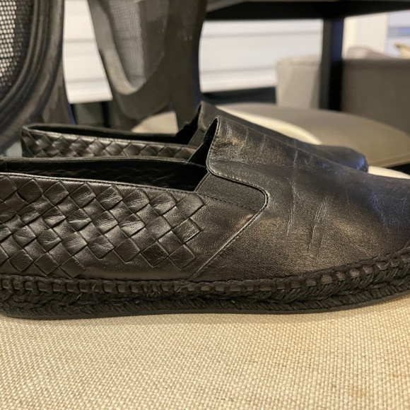 BOTTEGA VENETA MENS LEATHER ESPADRILLES - Picture 2 of 8